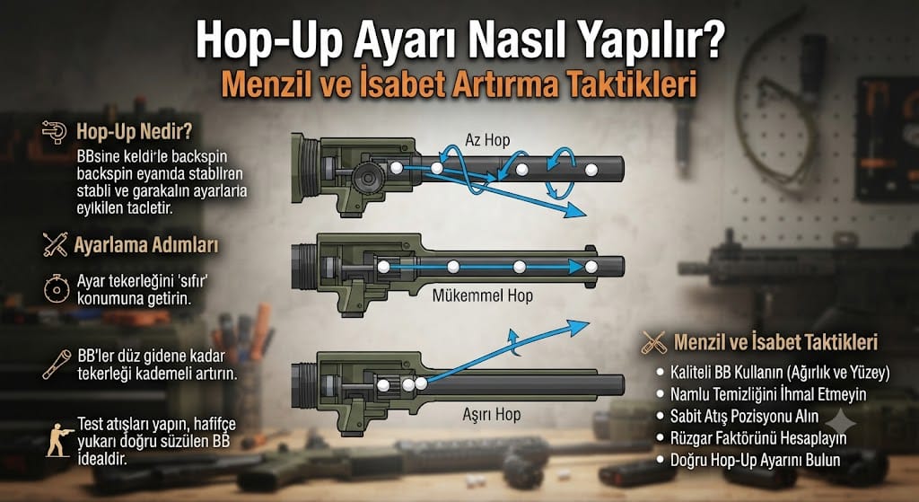Hop-Up Ayarı Nasıl Yapılır? Menzil ve İsabet Artırma Taktikleri