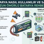 LiPo Batarya Nasıl Kullanılır ve Saklanır? Uzun Ömürlü Batarya Rehberi