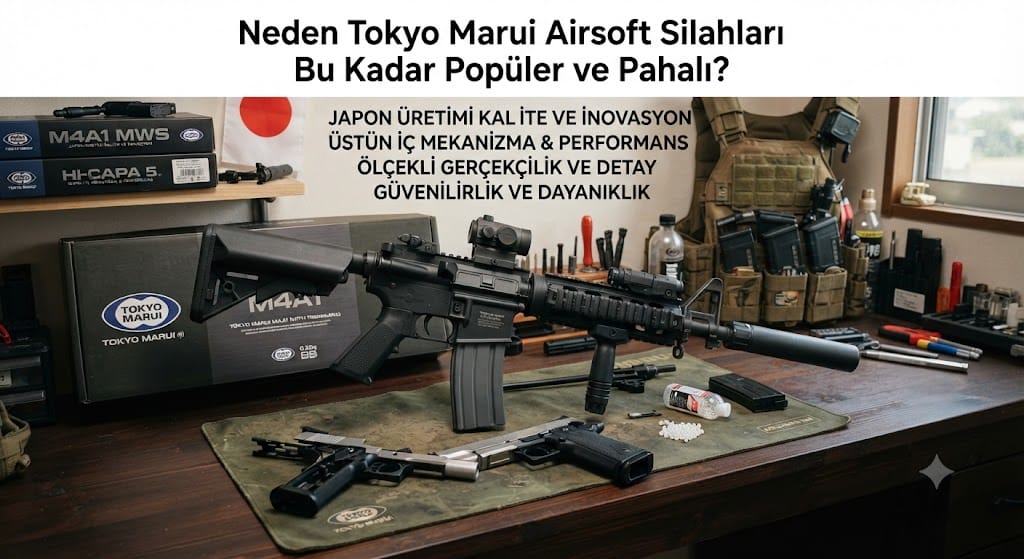 Tokyo Marui Airsoft Silahları Neden Bu Kadar Popüler ve Pahalı?