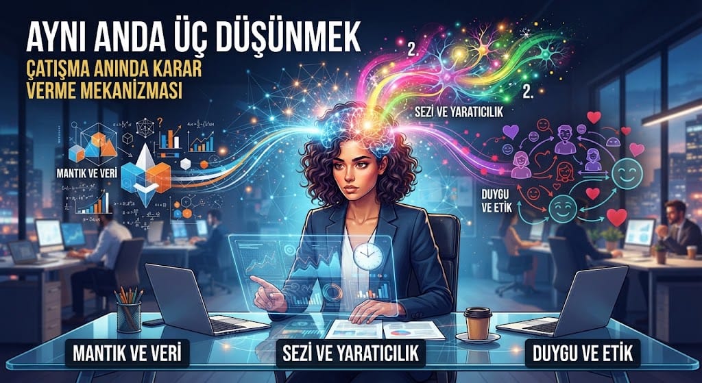 Aynı Anda Üç Düşünmek: Çatışma Anında Karar Verme Mekanizması