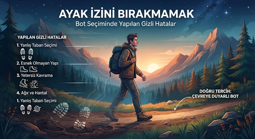 Ayak İzini Bırakmamak: Bot Seçiminde Yapılan Gizli Hatalar